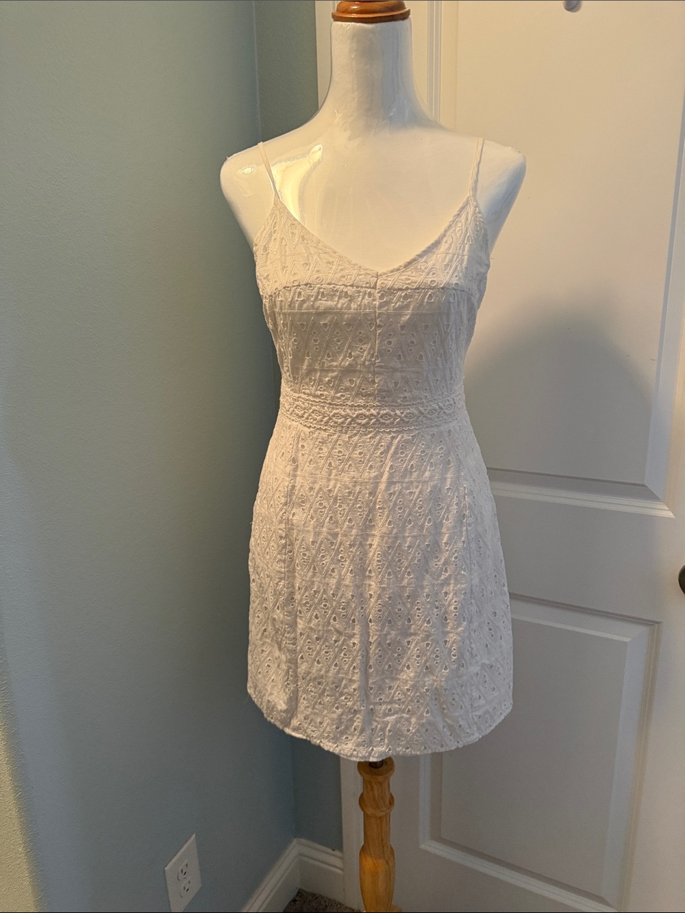 Lucky Brand White Eyelet Dress